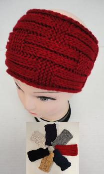 Hand Knitted Ear Band [Cross Weave] LOOP